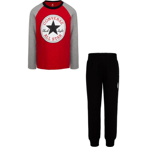 Converse Kids T-Shirt and Joggers Set (Little Kids)