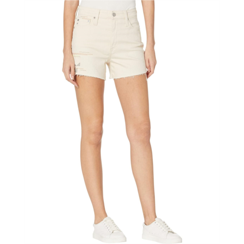 AG Jeans Alexxis Vintage High-Rise Shorts in Cabrillo Embroidered