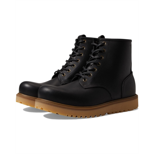 ECCO Staker Plain Toe Tie Premium Lace Boot