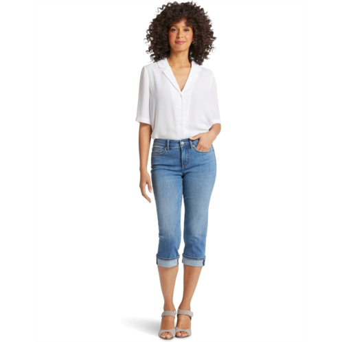 NYDJ Petite Marilyn Crop in Water Canyon