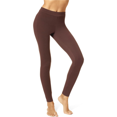 HUE Wide Waistband Blackout Cotton Leggings