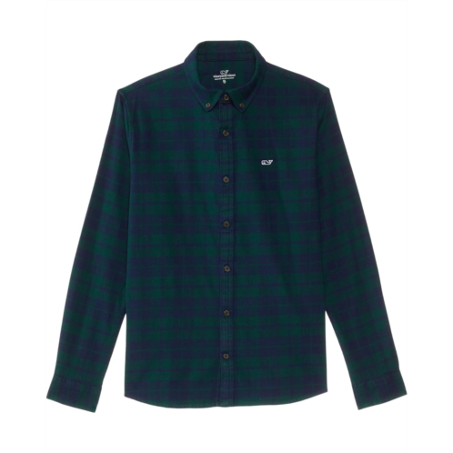 Vineyard Vines Plaid Flannel Shirt (Big Kid)