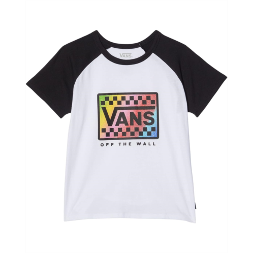 Vans Kids Rainbow Short Sleeve Raglan (Big Kids)