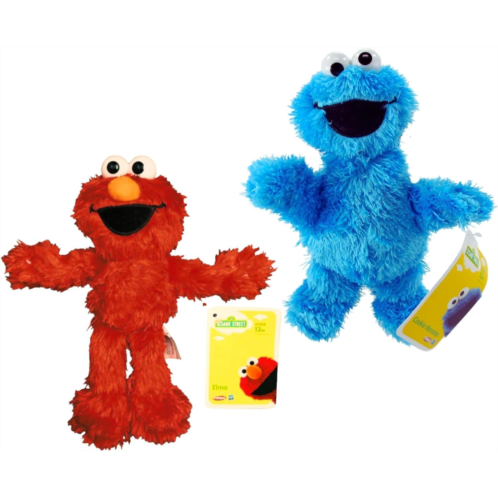 Hasbro Sesame Street Pals 8 20cm Plush Toy - Elmo & Cookie Monster