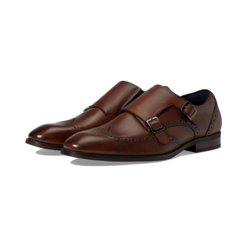Mens Stacy Adams Karson Wing Tip Double Monk Strap