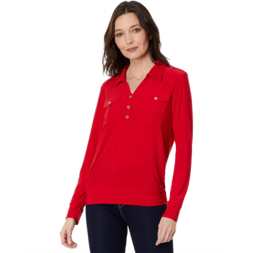 Tommy Hilfiger Long Sleeve Utility Top