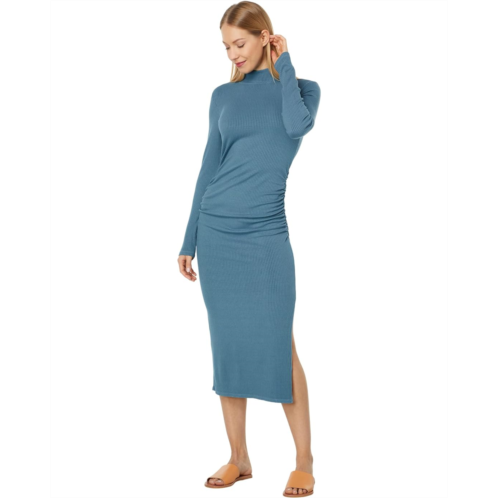 Womens SUNDRY Turtleneck Midi Dress