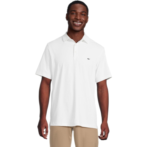 Mens Vineyard Vines Solid Sankaty Polo