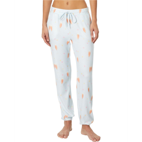 P.J. Salvage Womens PJ Salvage You Had Me at Rose Joggers