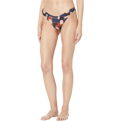 Madewell Second Wave Classic Cheeky Bikini Bottom in Color Collage