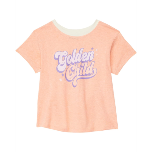 Tiny Whales Golden Child Graphic Boxy Shirt (Toddler/Little Kids/Big Kids)