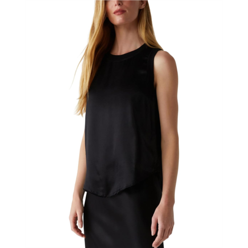 Womens Michael Stars Shay Rib Binding Tank