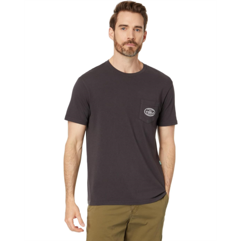 Mens VISSLA Buckled Short Sleeve Pocket Tee