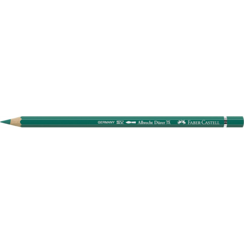 Faber-Castell Art & Graphic Albrecht Duerer Watercolour Pencil, (276), Chrome Oxide Green Fiery, For Art, Craft, Drawing, Sketching, Home, School, University, Colouring
