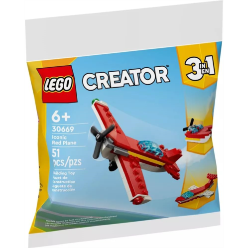 LEGO Creator Iconic Red Plane 30669