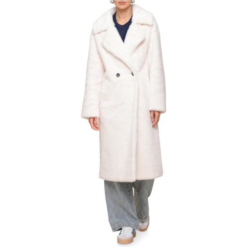 Avec Les Filles Luxe Faux Fur Walker Coat