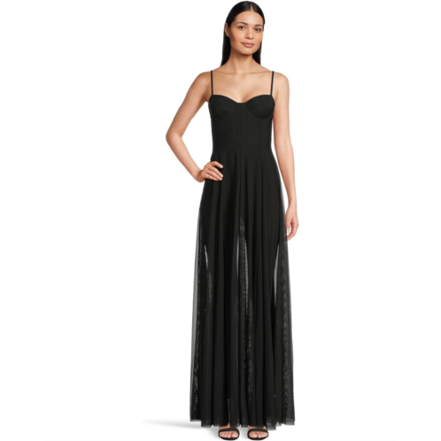 Womens Norma Kamali Underwire Gown With Catsuit