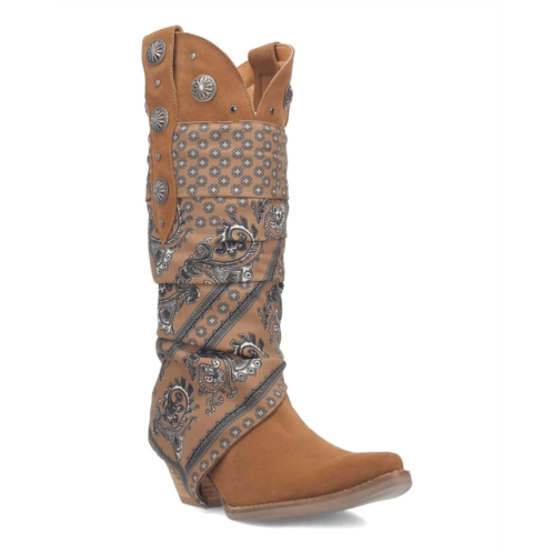 Womens Dingo Rhaposdy Leather Boot