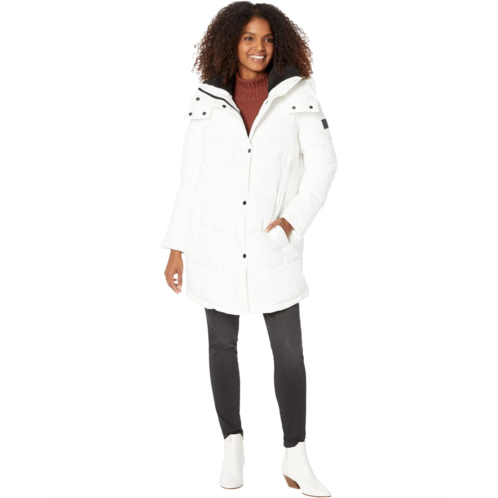 Calvin Klein A-Line Stretch Puffer