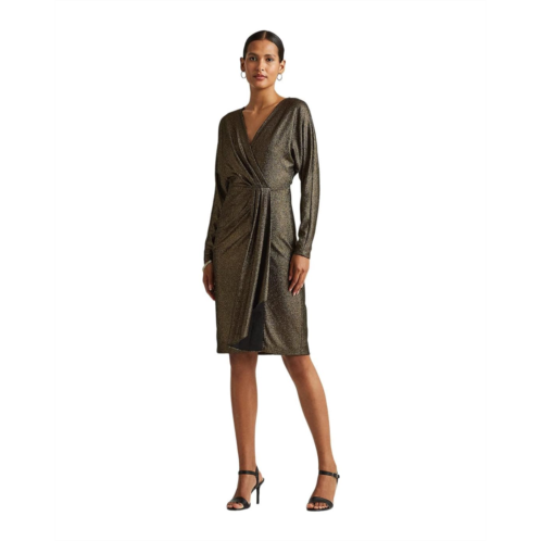 POLO RALPH LAUREN Metallic Jacquard Dress