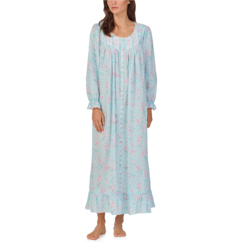 Womens Eileen West Cotton Woven Ballet Button Front Robe