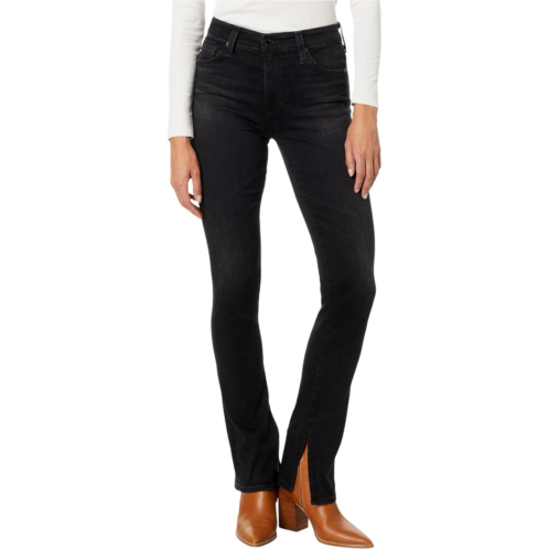 AG Jeans Mari High-Waist Slim Straight Leg Jeans Extended in City View