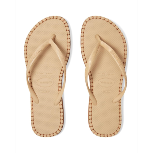 Womens Havaianas Slim Flatform Loop Sandals