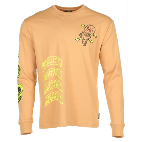 Mens Ice Cream Cup Or Cone Long Sleeve Knit