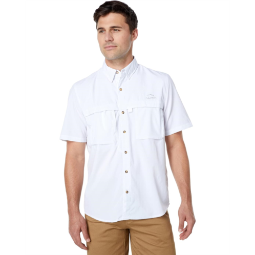 L.L.Bean Mens LLBean Tropicwear Shirt Short Sleeve
