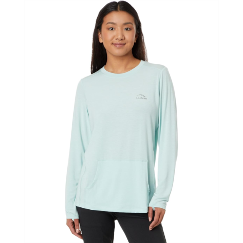 L.L.Bean Tropicwear Comfort Crew Long Sleeve