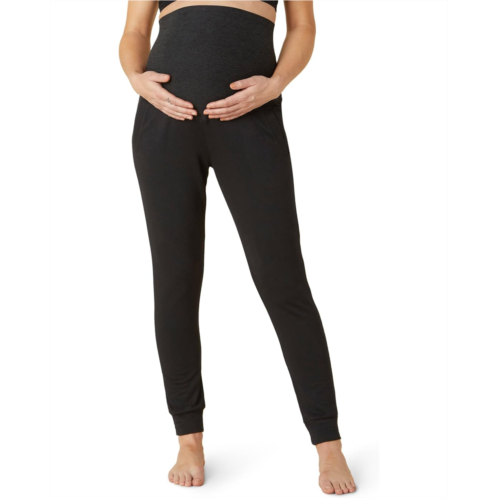 Womens Beyond Yoga Cozy Fleece Hold Me Close Maternity Weekend Sweatpants