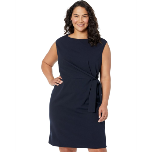 Donna Morgan Plus Size Mini Dress with Twist