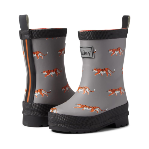 Hatley Kids Roaming Tigers Matte Rain Boots (Toddler/Little Kid)