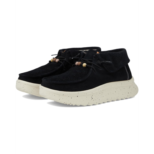 Womens Hey Dude Wendy Peak Suede Fold Boot