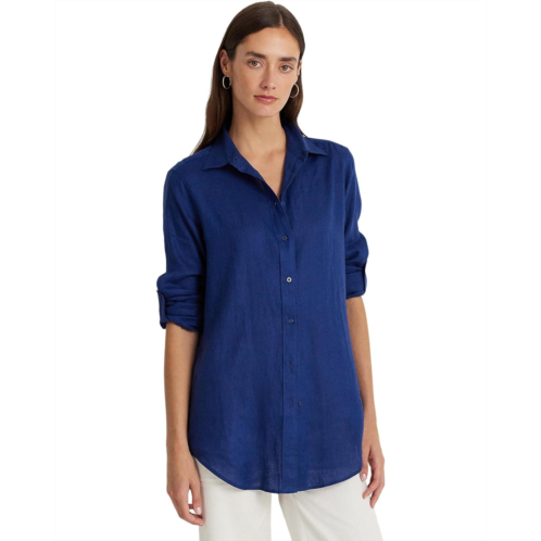 POLO RALPH LAUREN Womens LAUREN Ralph Lauren Linen Shirt