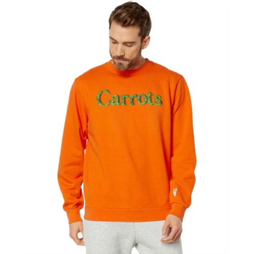 Carrots By Anwar Carrots Grass Wordmark Crew Neck