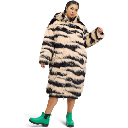 Womens UGG Koko Oversized Faux Fur Coat