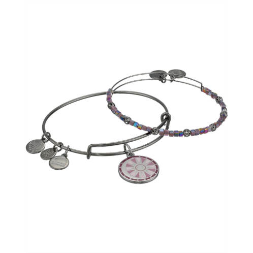 Alex and Ani Color Infusion Cosmic Balance II Set of 2 Bangle