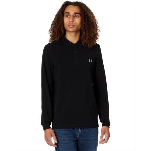Long Sleeve Plain Fred Perry Shirt