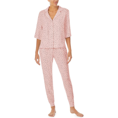 Womens Sanctuary Elbow Notch Joggers PJ Set