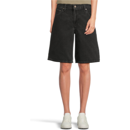 Womens Levis Premium Baggy Dad Jort