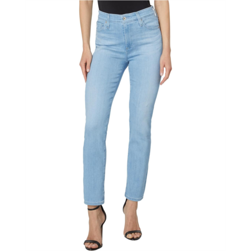 AG Jeans Mari High Rise Slim Straight Crop Jeans