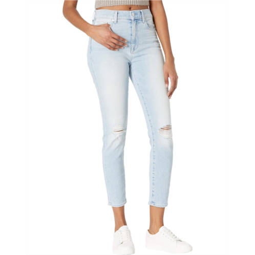 7 For All Mankind The High-Waist Ankle Skinny in Beverly Boulevard