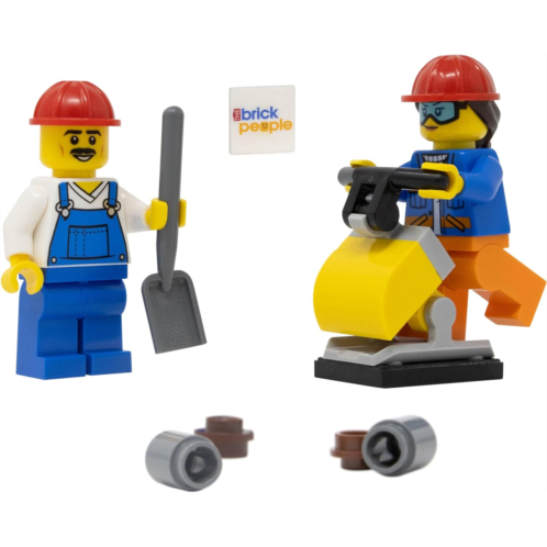 LEGO City: Construction Builder Team with Tamper and Tools Minifigures