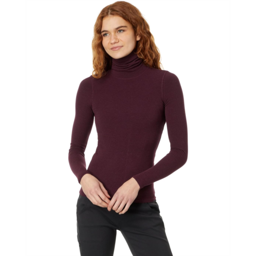 Womens Prana Foundation Rib Turtleneck