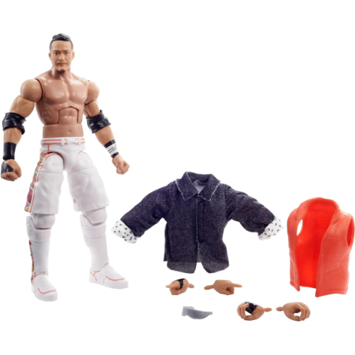 Mattel WWE Kushida Elite Collection Action Figure, 6-in Posable Collectible Toy for Mattel WWE Fans Ages 8 Years Old & Up