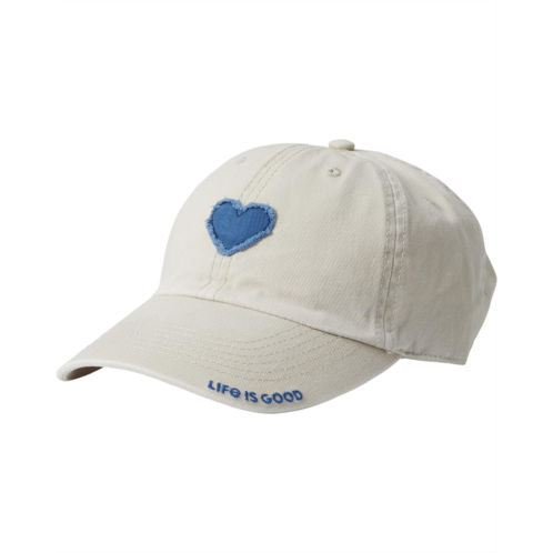 Life is Good Heart Tattered Chill Cap