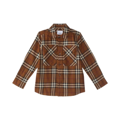 Burberry Kids Owen Check New (Toddler/Little Kids/Big Kids)