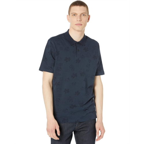 Mens Ted Baker Tyssen Flower Jacquard Polo