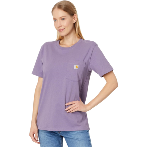 Womens Carhartt WK87 Workwear Pocket Short Sleeve T-Shirt